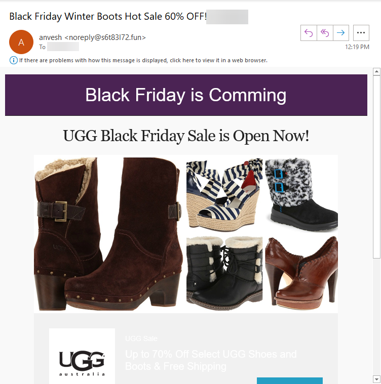Fake Ugg Black Friday Sales