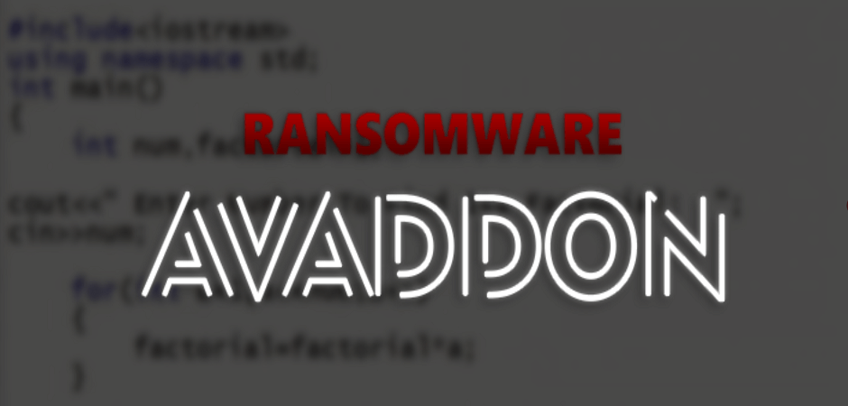 Avaddon Ransomware Logo