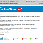 turbotax account locked example